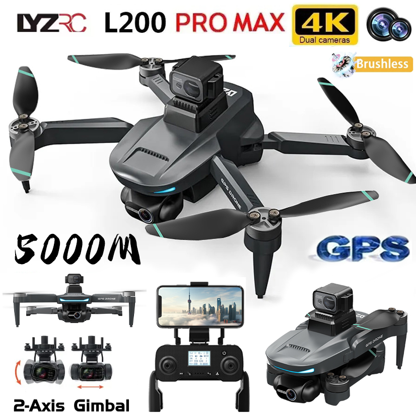 Drone Gps Module - L200 Pro MAX GPS Drone 4K