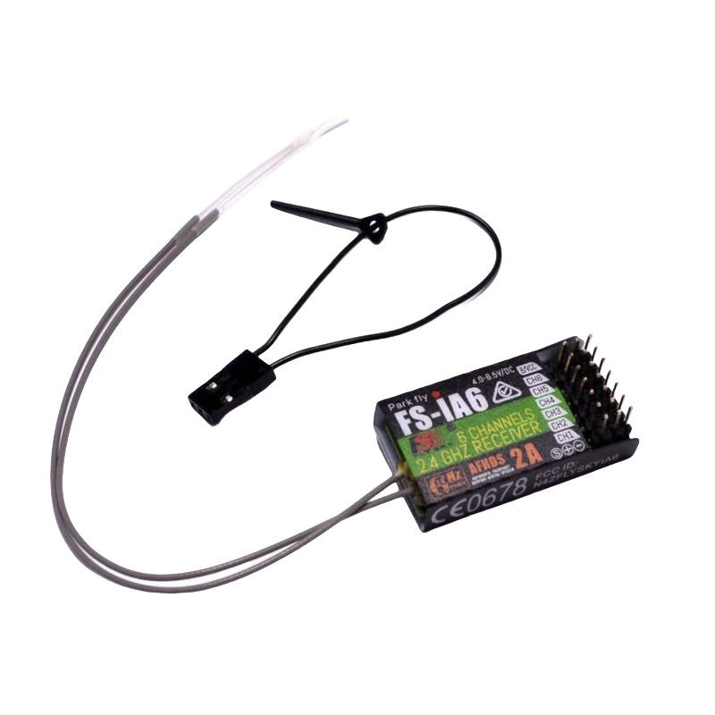 Flysky FS-IA6 Receiver 6CH Dua - Drone Antenna reseña y precio