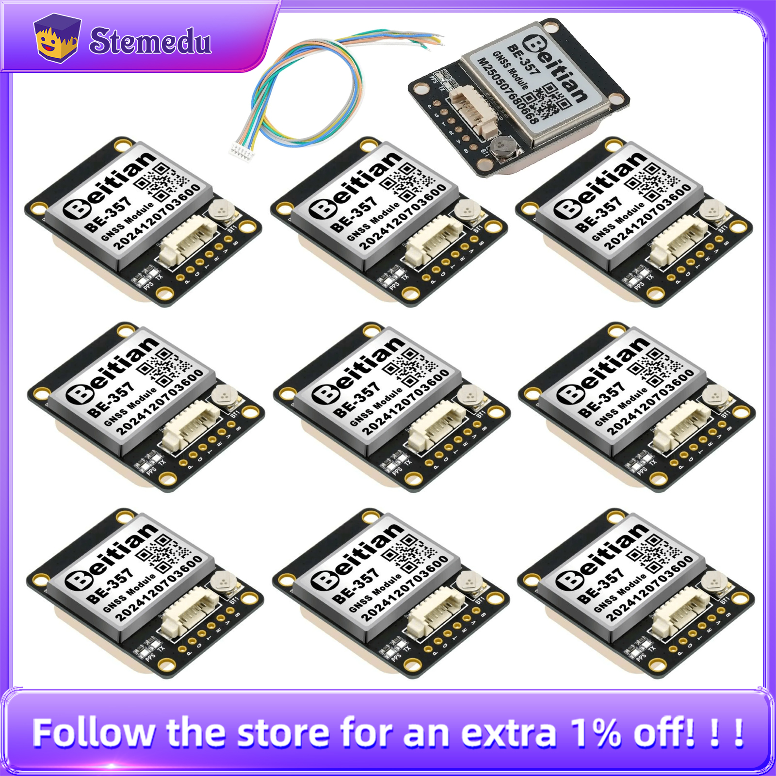10PCS/LOT Beitian BE-357 BE357 - Drone Gps Module reseña y precio