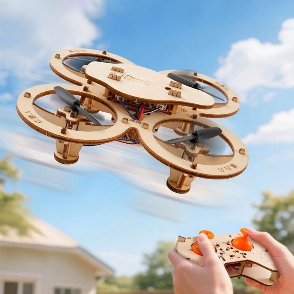 Rc Drone Toy Wooden Drone Puzz - Drone Gimbal reseña y precio