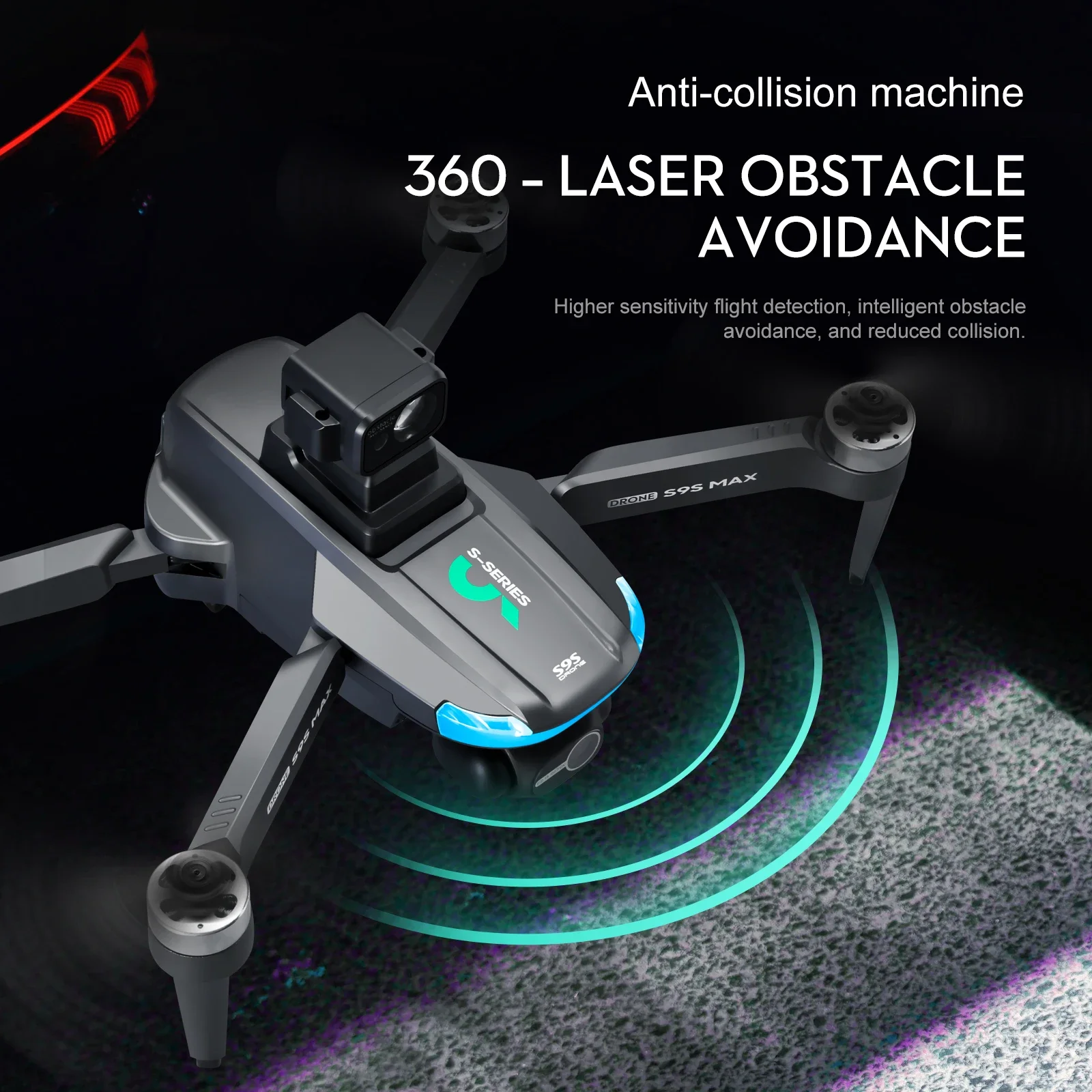NEW S9S MAX MINI Drone 4K 2-Ax - Drone Gps Module reseña y precio