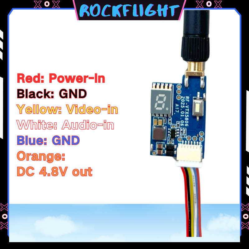 5.8GHz 48CH launcher 600mW Vid - Drone Transmitter reseña y precio