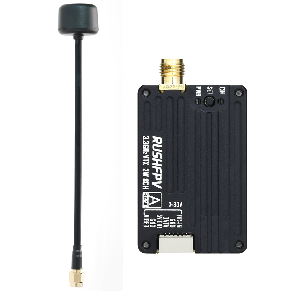 RUSHFPV 3.3G 2W VTX Transmitte - Drone Transmitter reseña y precio