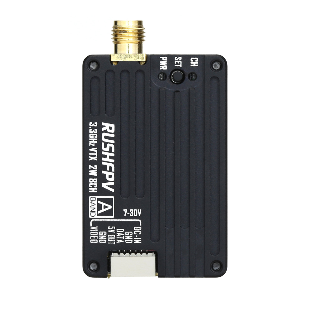 RUSHFPV 3.3G 2W VTX Transmitte - Drone Transmitter reseña y precio