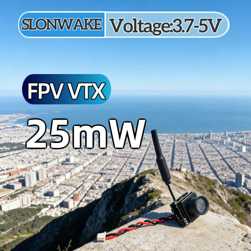 SLONWAKE FPV 25mW power simula - Drone Transmitter reseña y precio