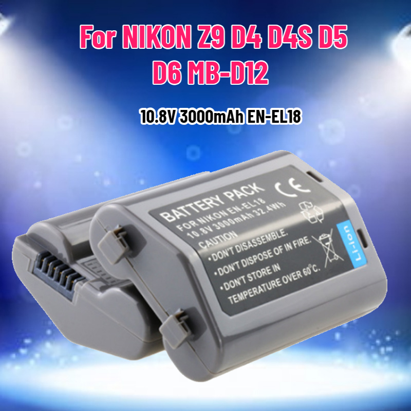 10.8V 3000mAh EN-EL18 EN-EL18A - Drone Camera reseña y precio