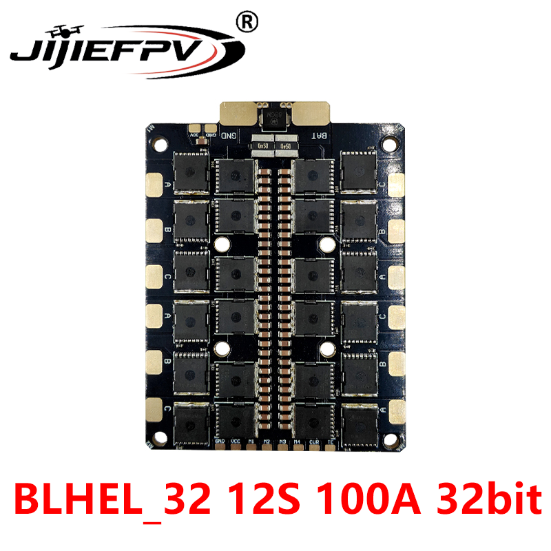 JIJIEFPV BLHEL_32 12S 120A 32b - Drone Power Distribution Board reseña y precio