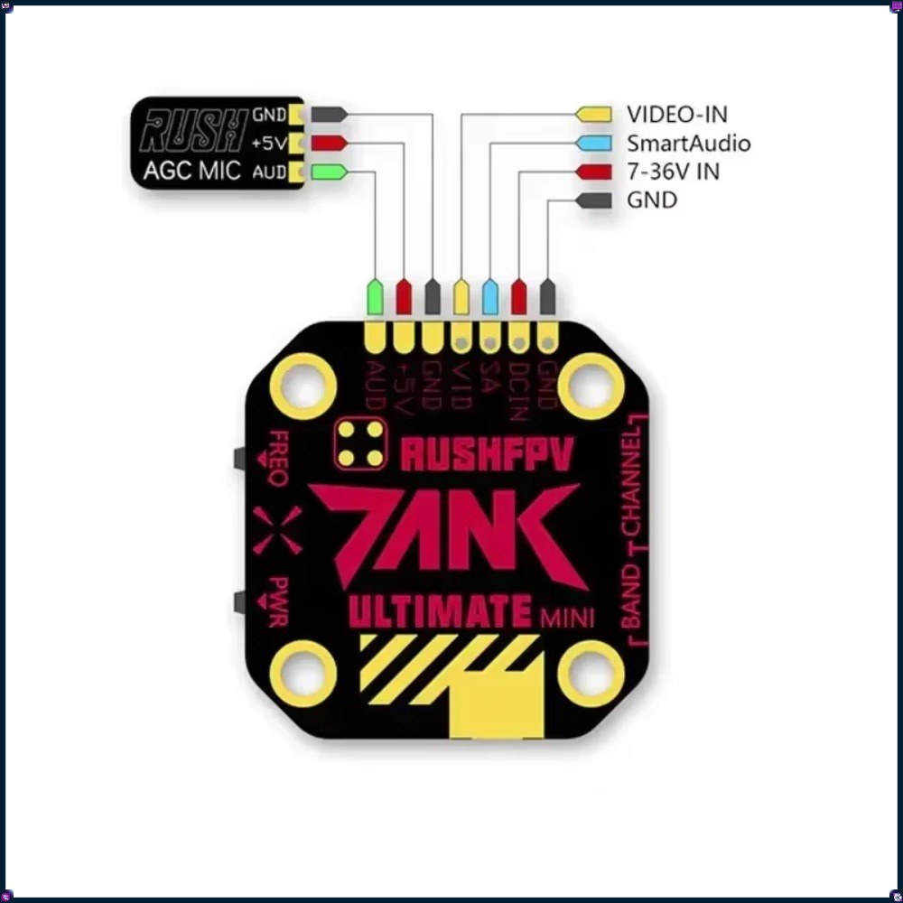 Rush Cherry FPV Stubby Antenna - Drone Antenna reseña y precio