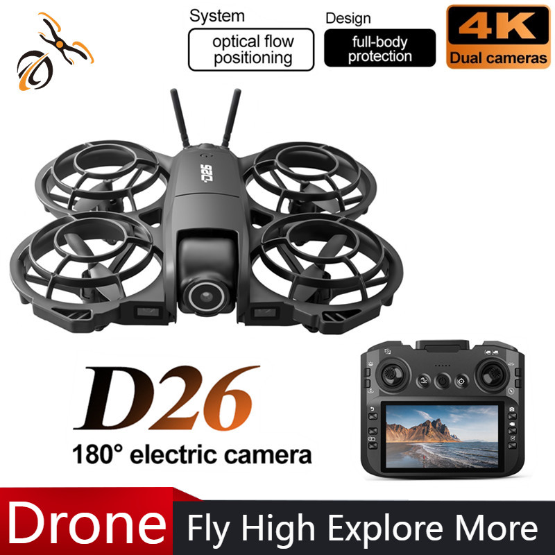 D26 Drone 4K Aerial HD 180° Ca - Drone Gimbal reseña y precio