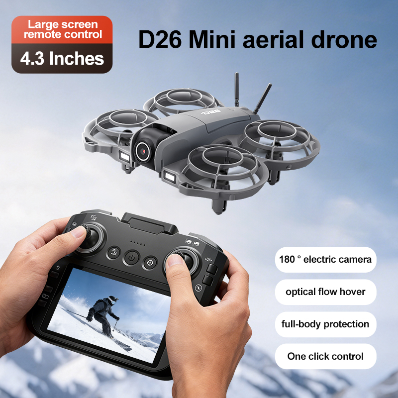 D26 Drone 4K Aerial HD 180° Ca - Drone Gimbal reseña y precio
