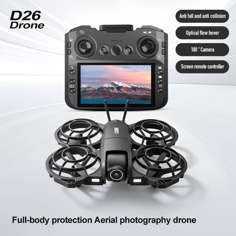 D26 Drone 4K Aerial HD 180° Ca - Drone Gimbal reseña y precio