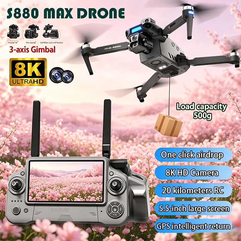2026 New 8K Dual Camera Drone  - Drone Gps Module reseña y precio