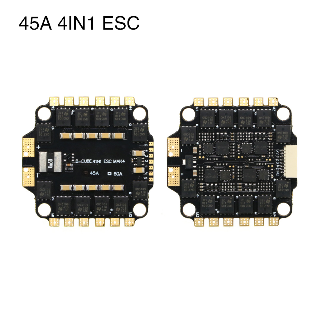 UAngel 4IN1 45A 60A ESC BLHELI - Drone Esc reseña y precio