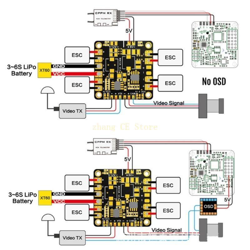 M5TD Matek Mini Power Hub Powe - Drone Power Distribution Board reseña y precio