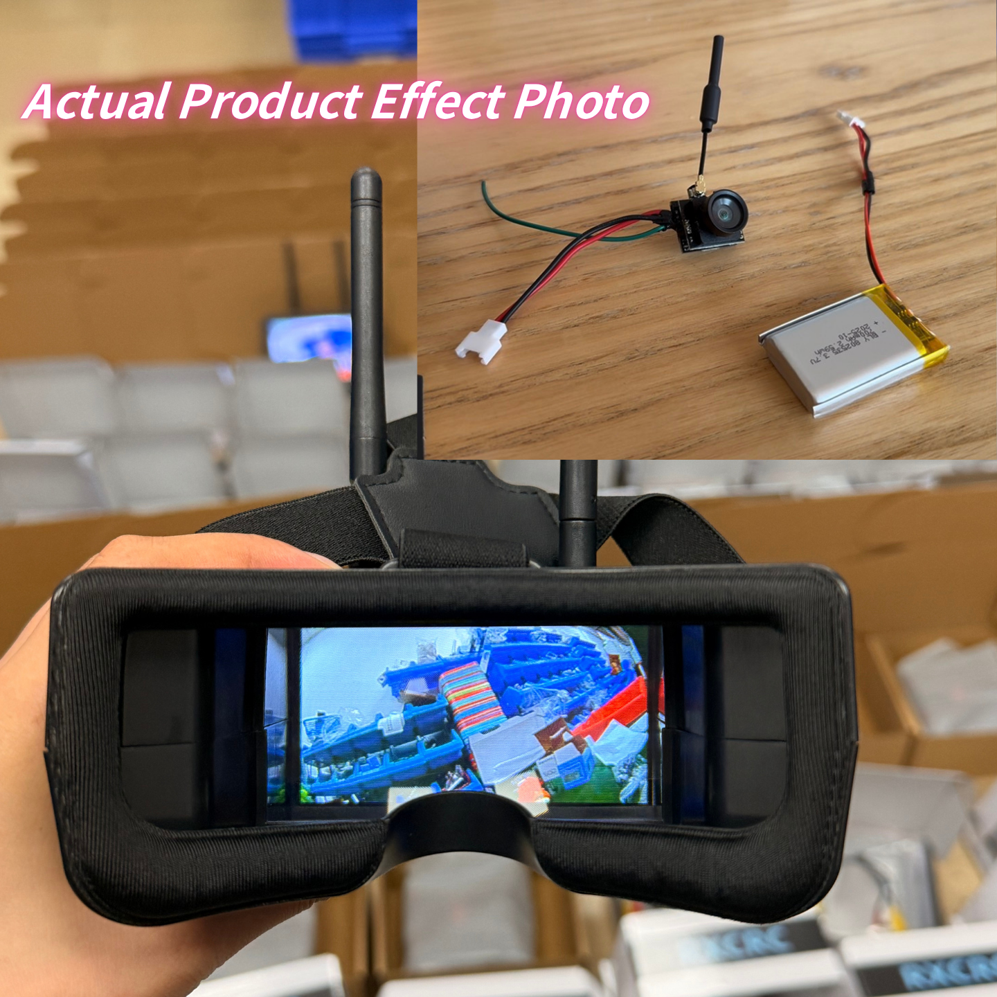 Slonwake 5.8G 48CH 200mW FPV D - Drone Transmitter reseña y precio
