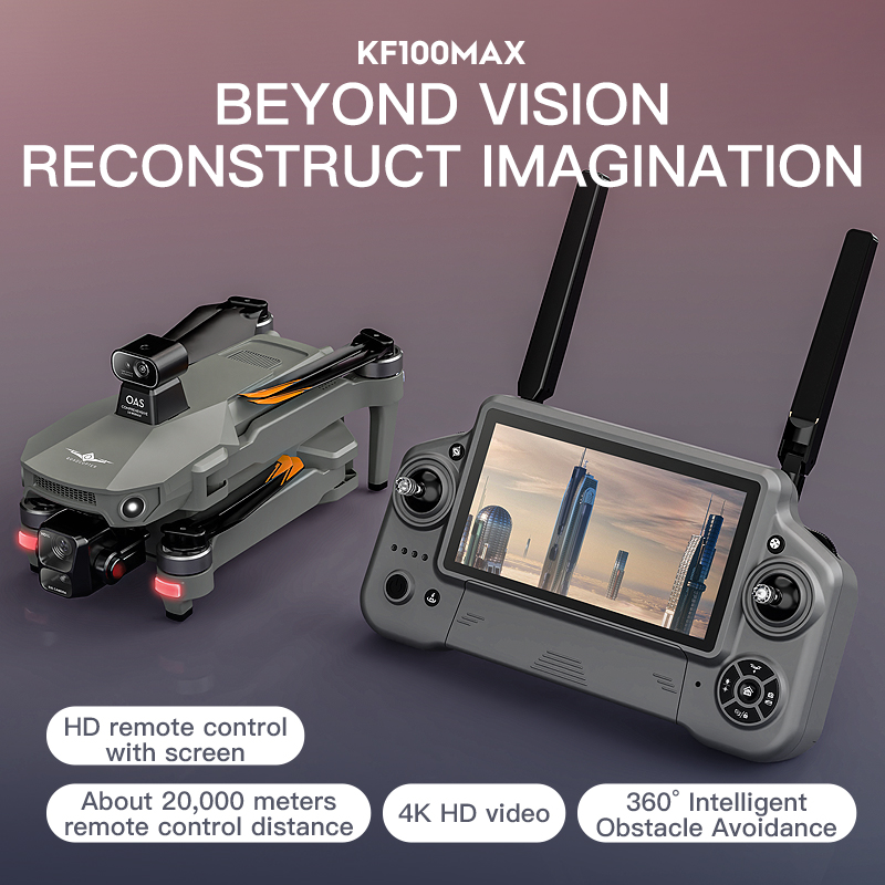 SJRC KF100 MAX 8K UHD Photo HD - Drone Gimbal reseña y precio