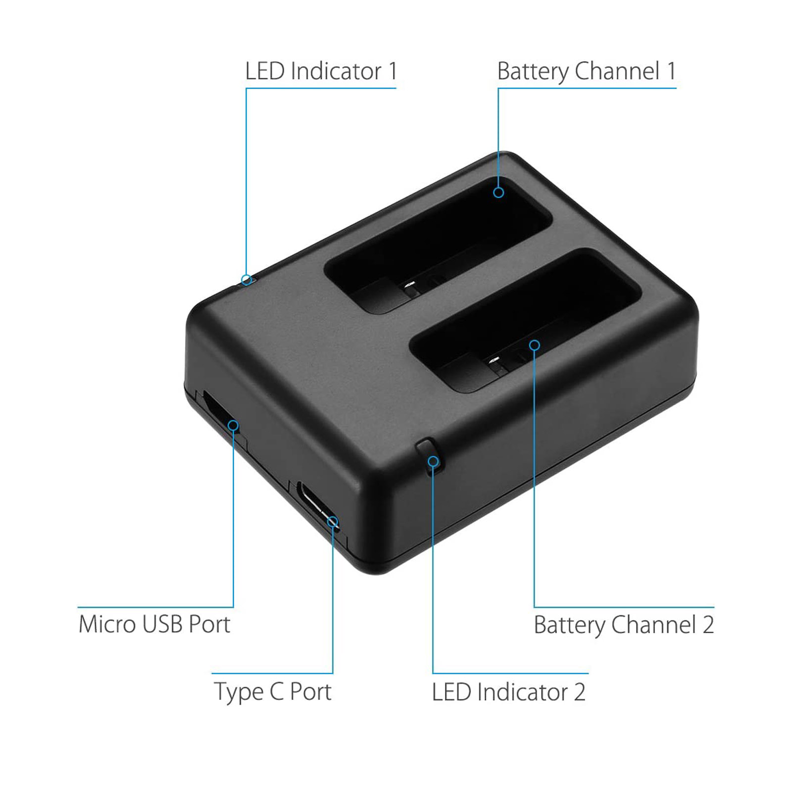 Suitable for GOPRO Hero 5 Char - Drone Camera reseña y precio