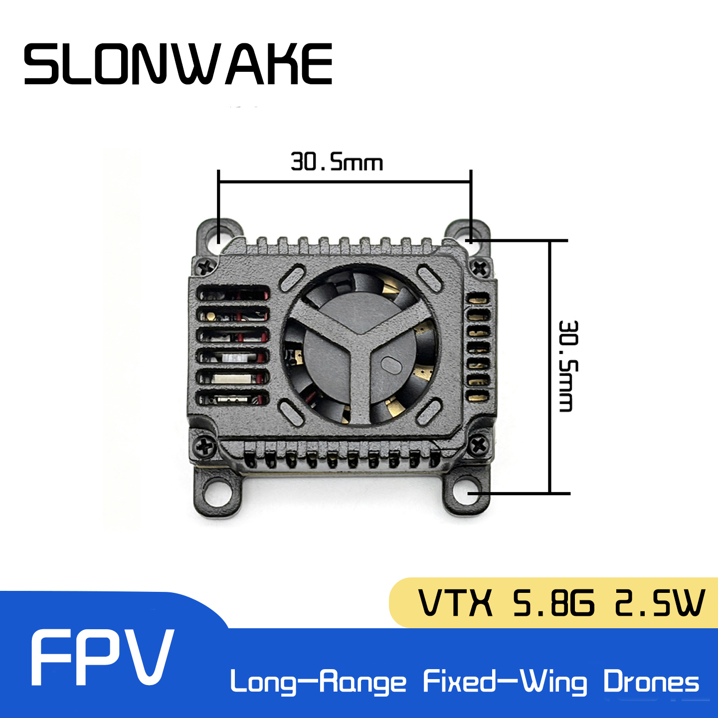 SLONWAKE 5.8G 48CH FPV Transmi - Drone Frame reseña y precio