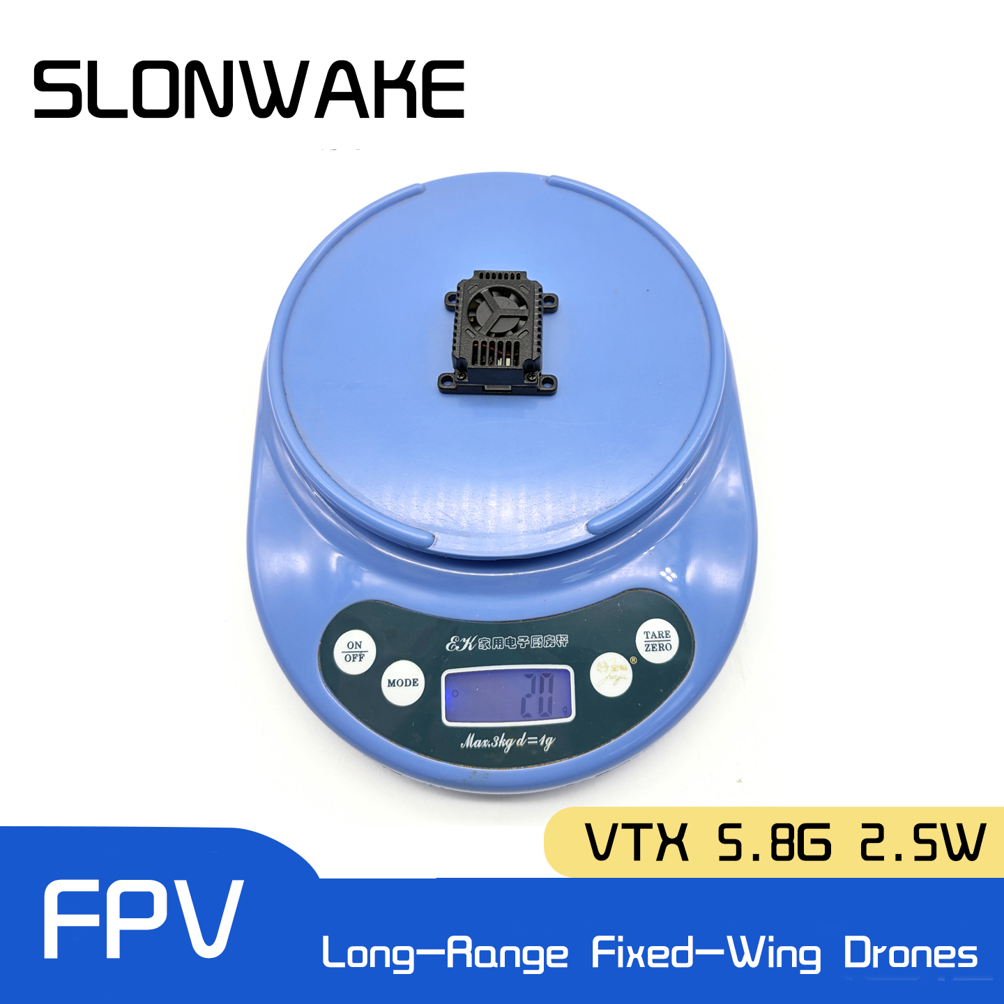 SLONWAKE 5.8G 48CH FPV Transmi - Drone Frame reseña y precio
