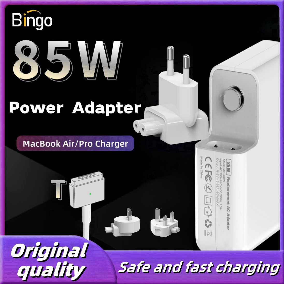 85W Magsafe 2 T Magnetic Charg - Drone Buzzer reseña y precio