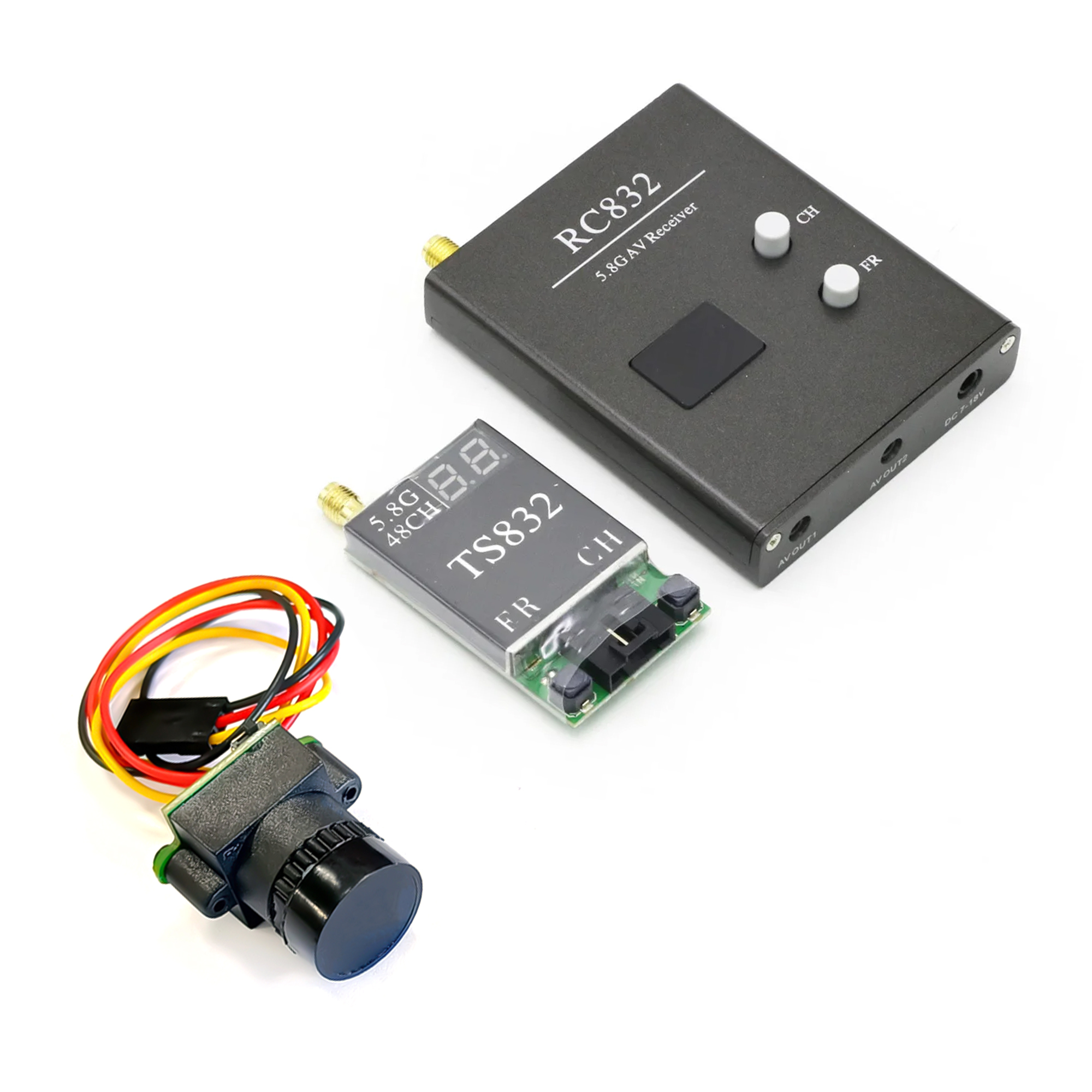 TS832 Receiver +RC832 +1000TVL - Drone Antenna reseña y precio