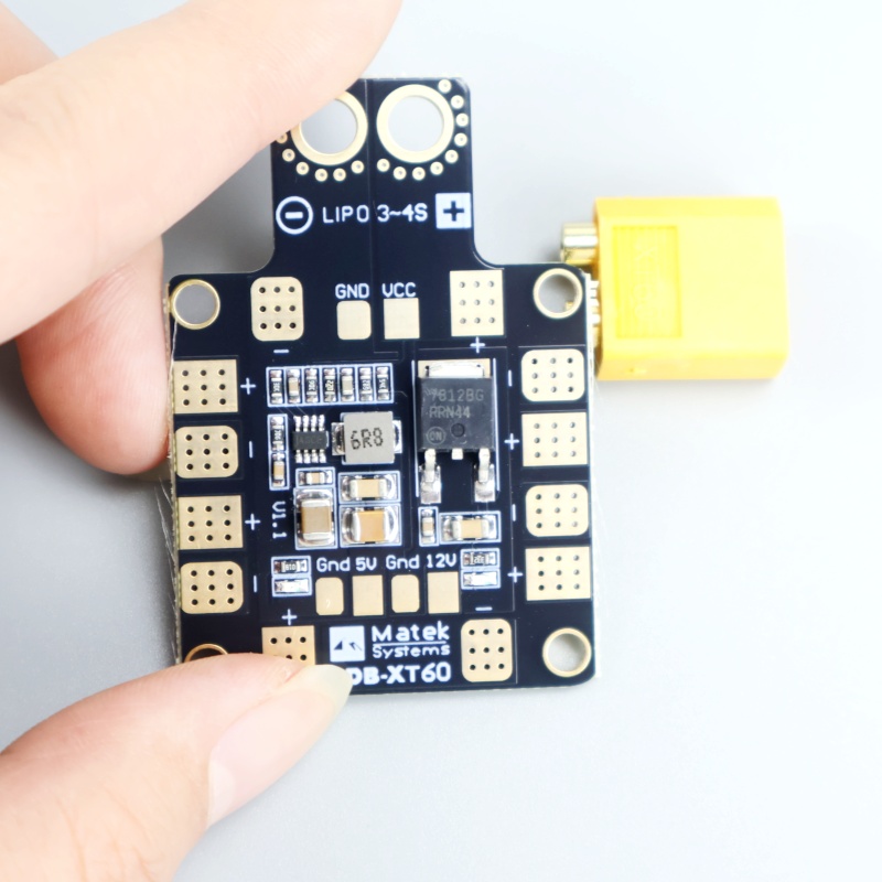 Matek Systems PDB XT60 W/ BEC  - Drone Power Distribution Board reseña y precio