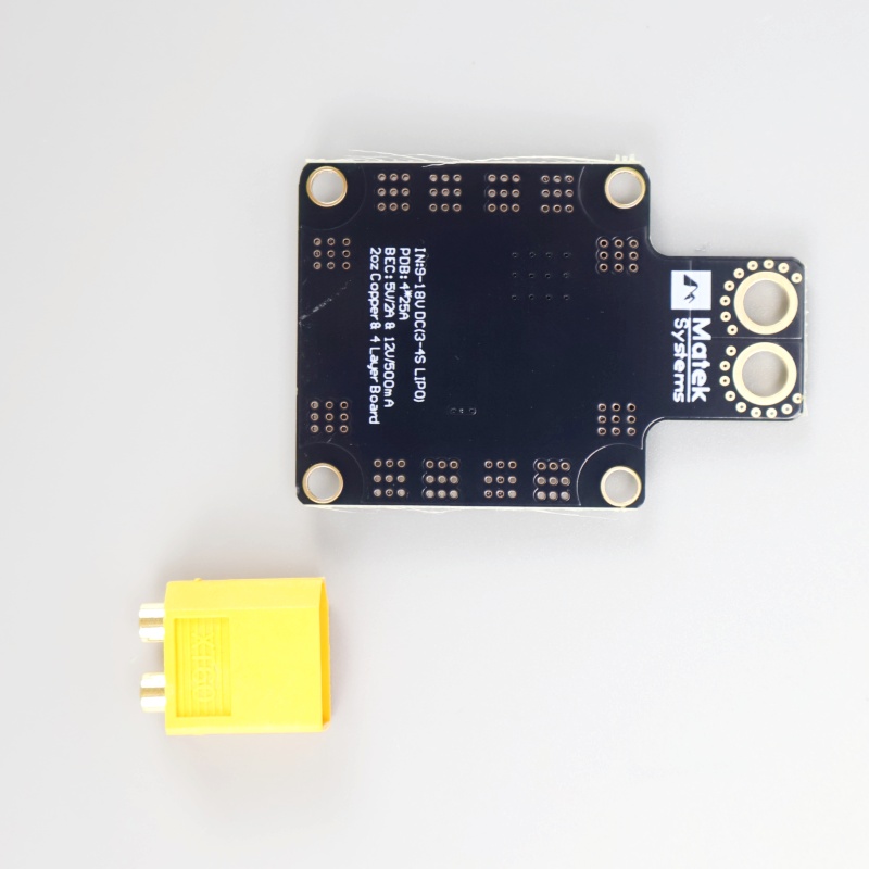 Matek Systems PDB XT60 W/ BEC  - Drone Power Distribution Board reseña y precio