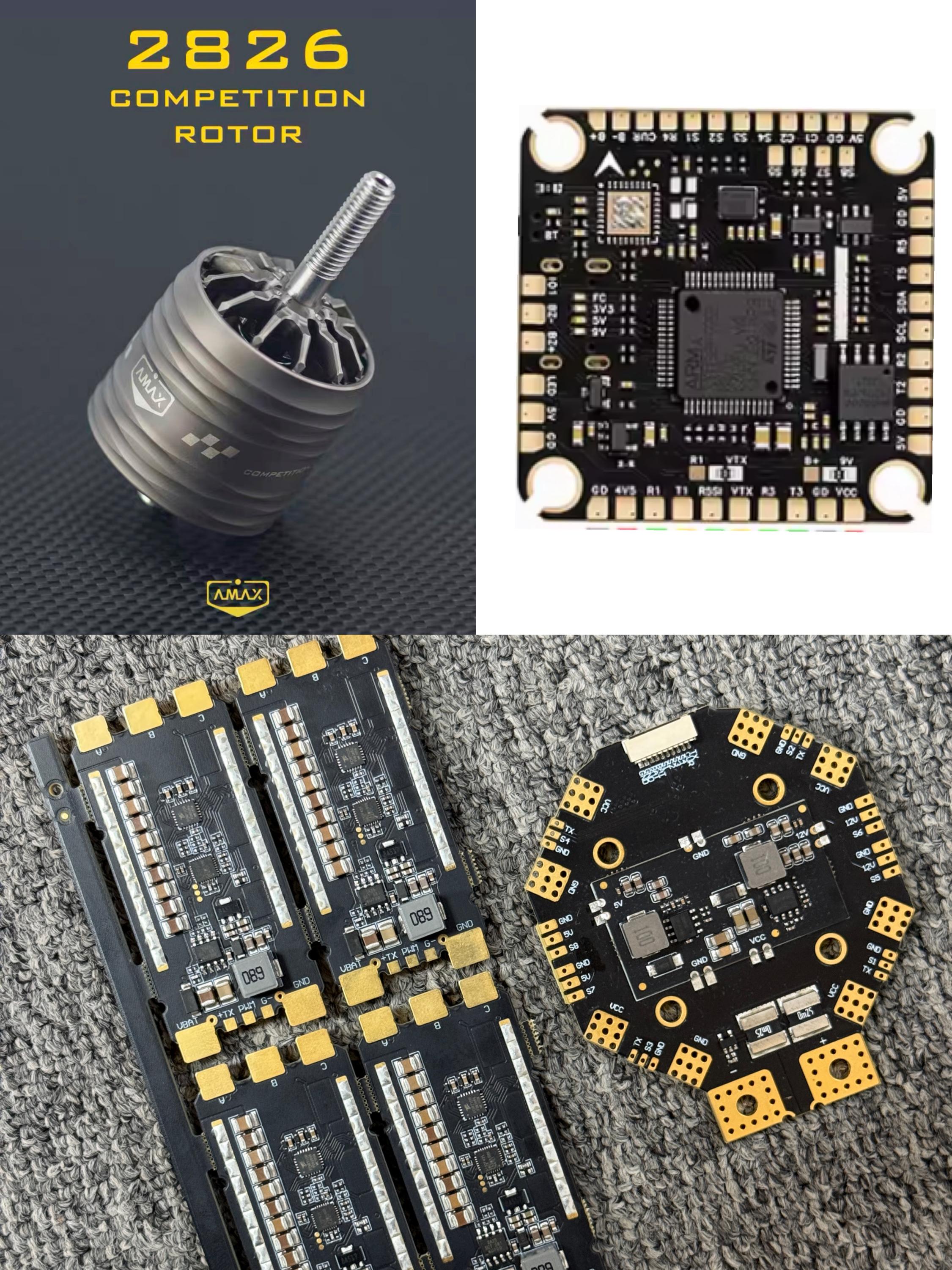 2826 800KV Brushless Motor 4PC - Drone Esc reseña y precio