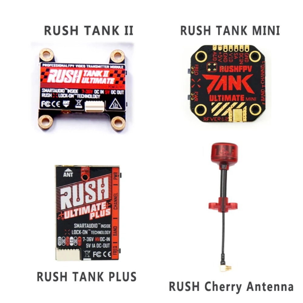 RUSH TANK Ultimate II/Mini/ PL - Drone Transmitter reseña y precio