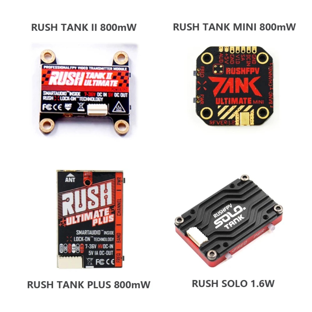RUSH TANK Ultimate II/Mini/ PL - Drone Transmitter reseña y precio