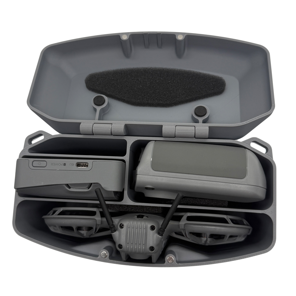 for DJI Neo 2 3D Printed Box w - Drone Battery Strap reseña y precio