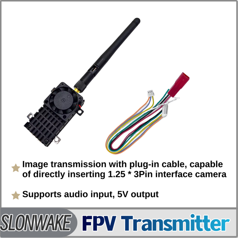 SLONWAKE 5.8G 3000mW Simulatio - Drone Transmitter reseña y precio