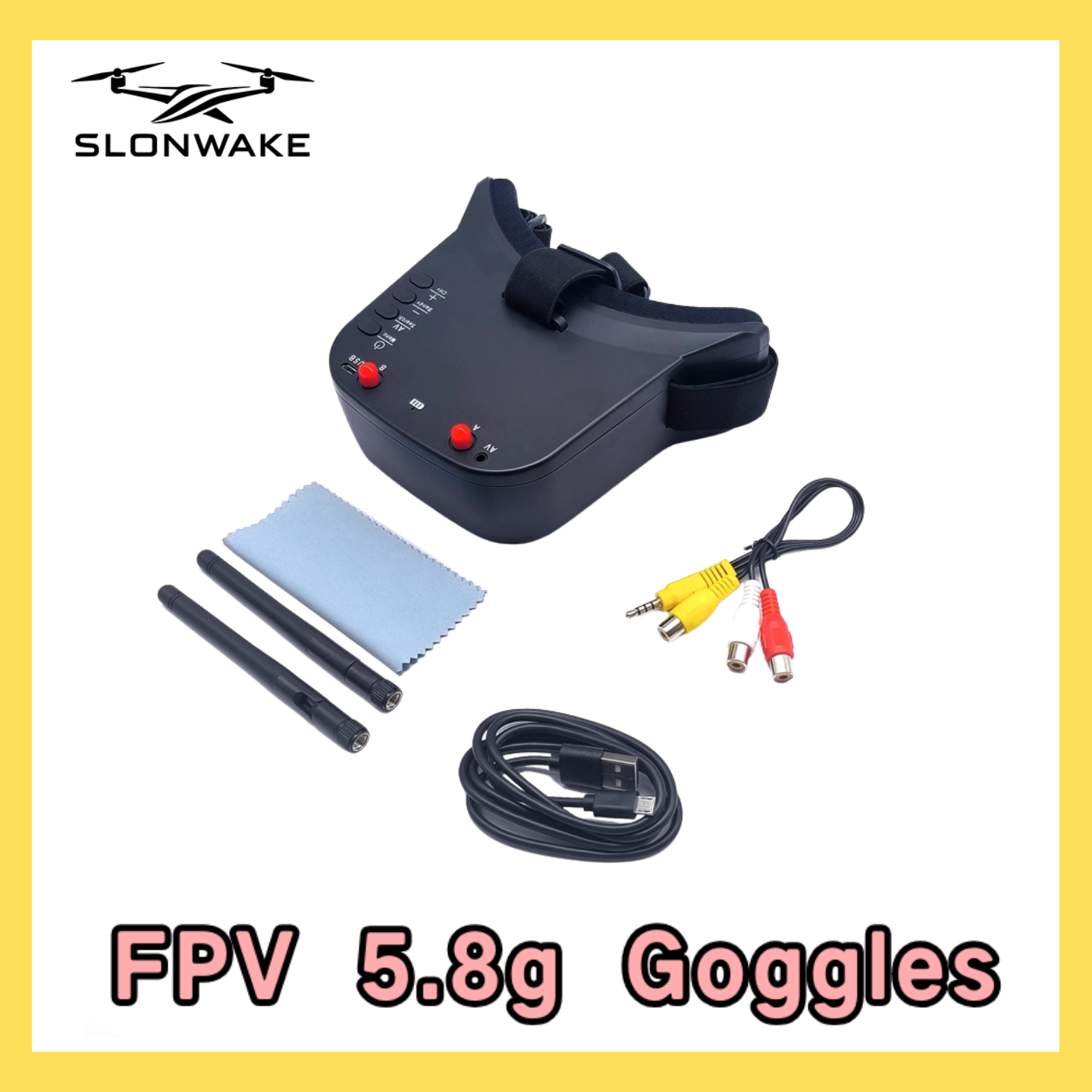 SLONWAKE 5.8G 48CH FPV 400mw V - Drone Transmitter reseña y precio