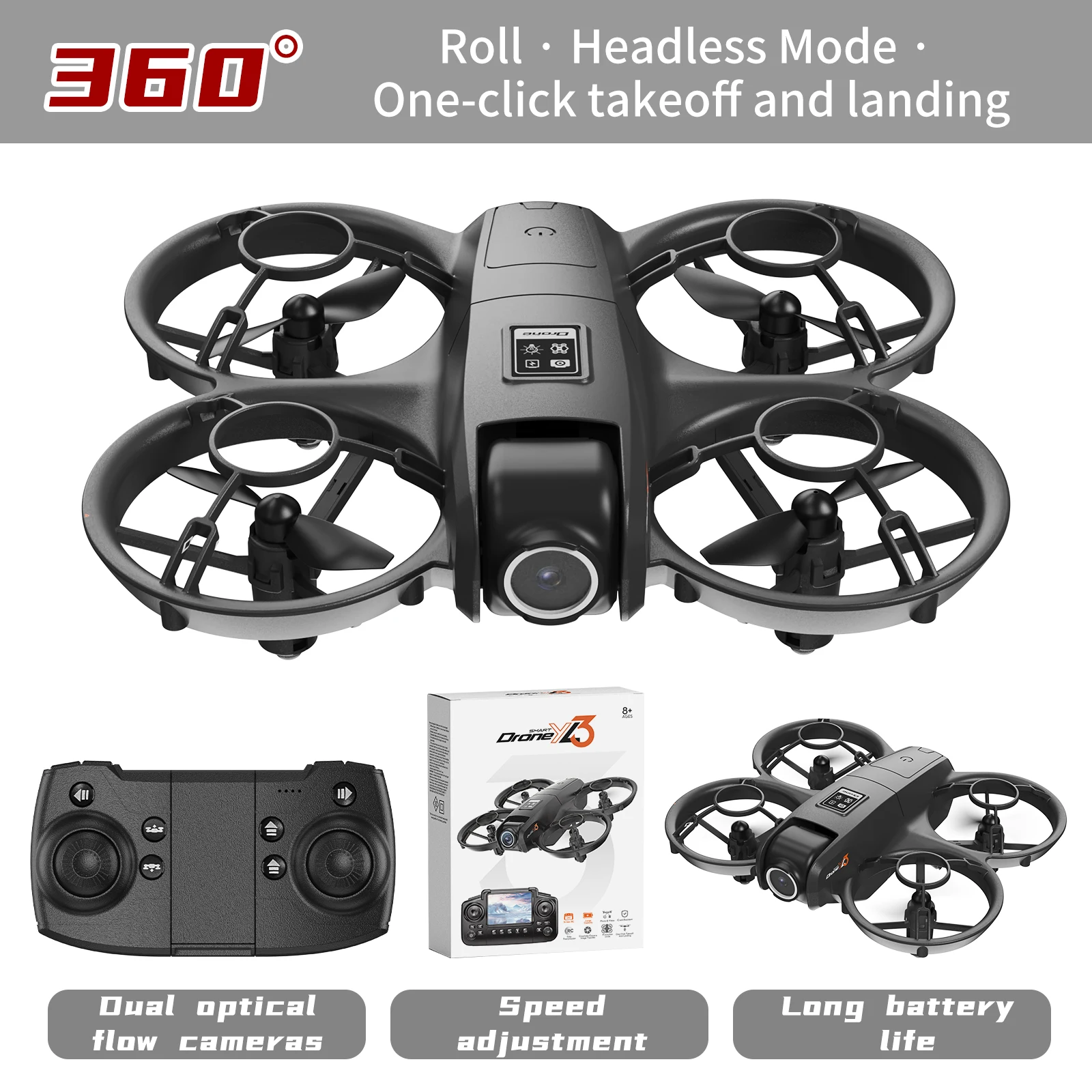 New YL3 RC Drone 8K 1080P Wide - Drone Gps Module reseña y precio