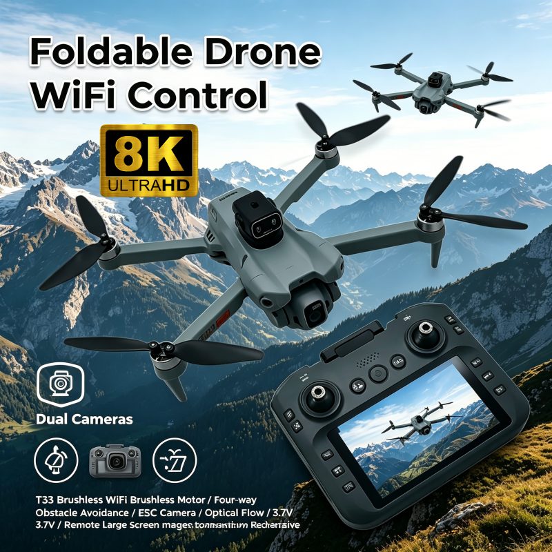 2026 New T33 RC Drone 8K Camer - Drone Gps Module reseña y precio