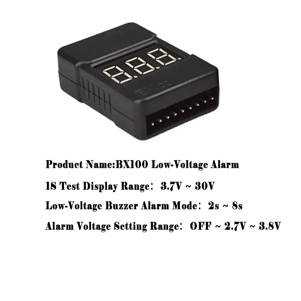 BX100 1-8S Lipo Battery Voltag - Drone Buzzer reseña y precio