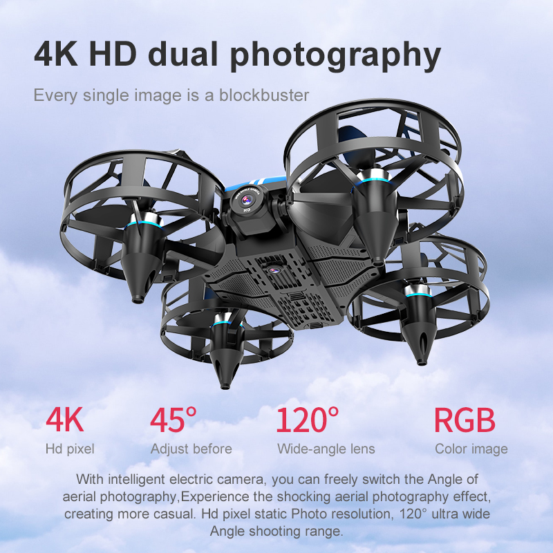 NEW Mini Drone 812PRO professi - Drone Gimbal reseña y precio