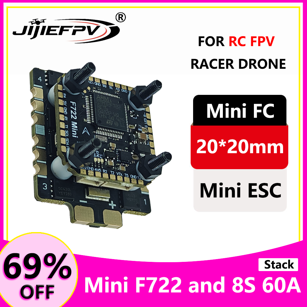 JiJieFPV F7MINI Flying Tower V - Drone Esc reseña y precio