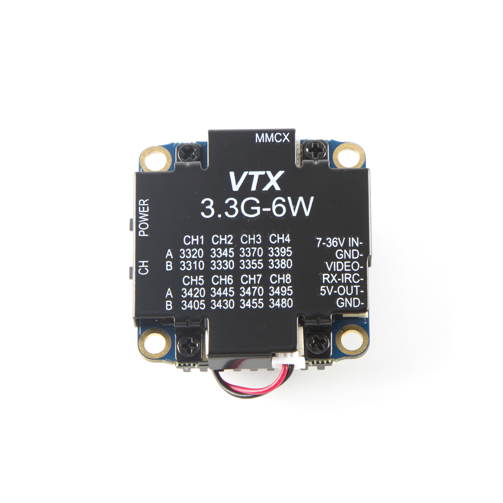 FPV Video Transmitter 3.3G 6W  - Drone Transmitter reseña y precio