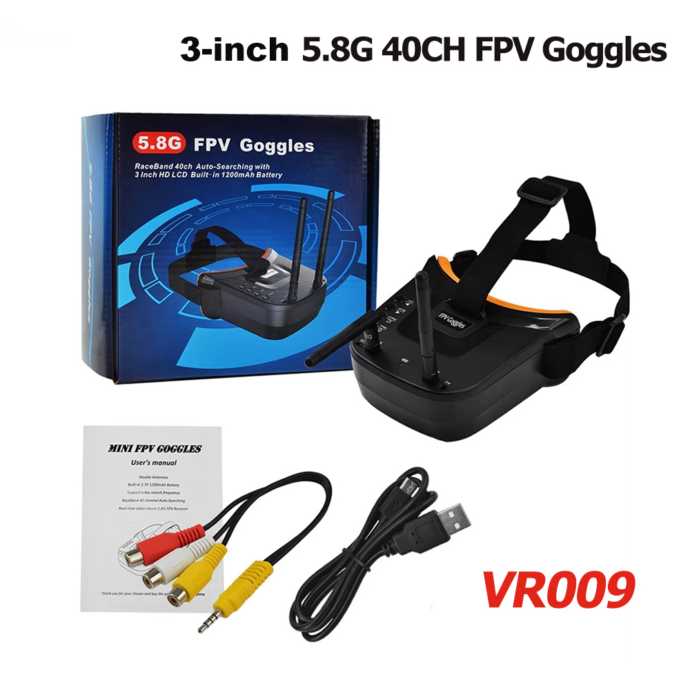 VR009 FPV Video Goggles 3Inch  - Drone Antenna reseña y precio