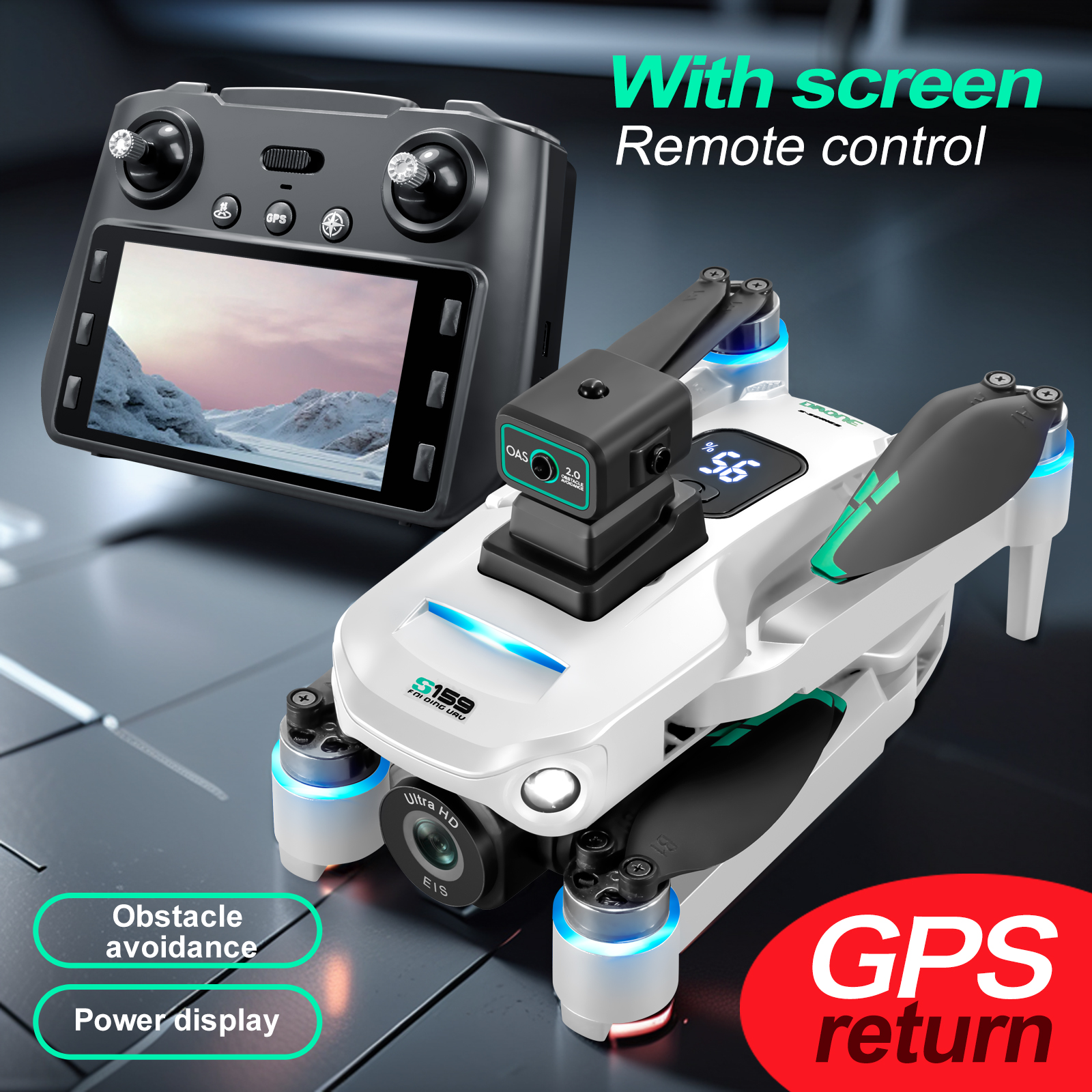S159 GPS Drone 4K Profesional  - Drone Gps Module reseña y precio