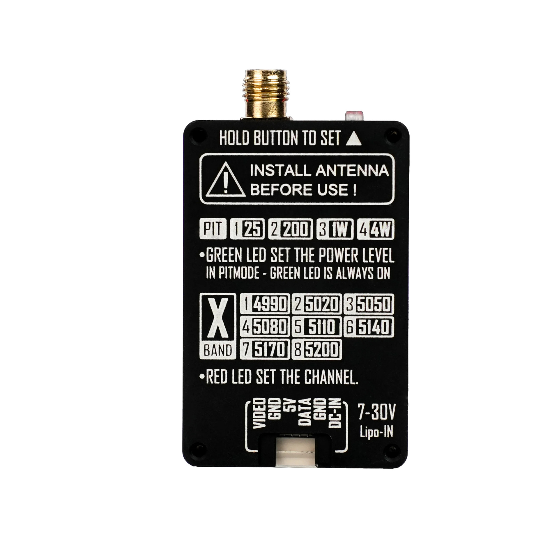VTX RUSHFPV 4.9G 4W Video Tran - Drone Transmitter reseña y precio