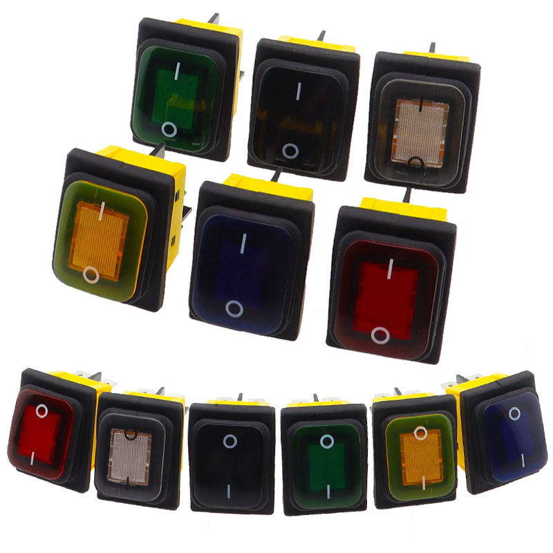 KCD4 on off 30A/250V Heavy Dut - Drone Buzzer reseña y precio